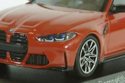 BMW M3 (G80) 2020, red metallic, 410020205, Minichamps 1:43 