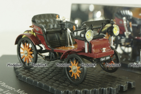 Opel Patent-Motorwagen, system Lutzmann 1899, red, Vitesse 1:43