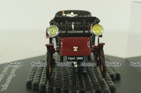 Opel Patent-Motorwagen, system Lutzmann 1899, red, Vitesse 1:43