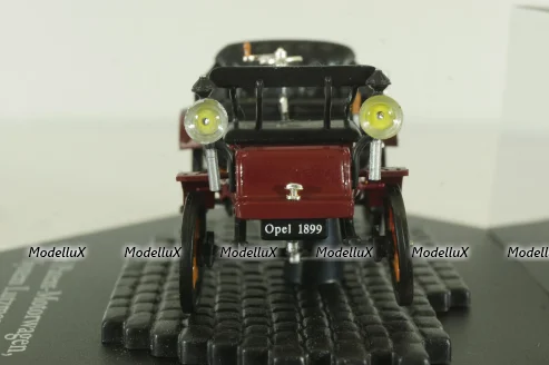 Opel Patent-Motorwagen, system Lutzmann 1899, red, Vitesse 1:43