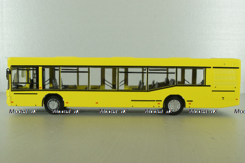 Маз-103 автобус, желтый, NA066, Наши Автобусы №66, 1:43