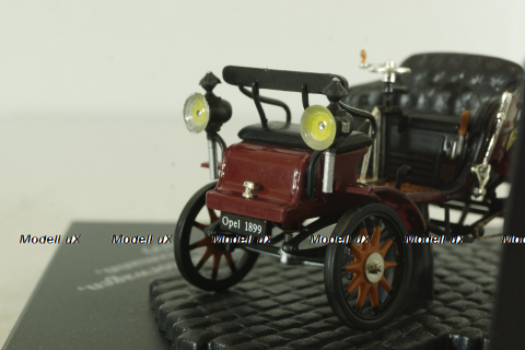 Opel Patent-Motorwagen, system Lutzmann 1899, red, Vitesse 1:43
