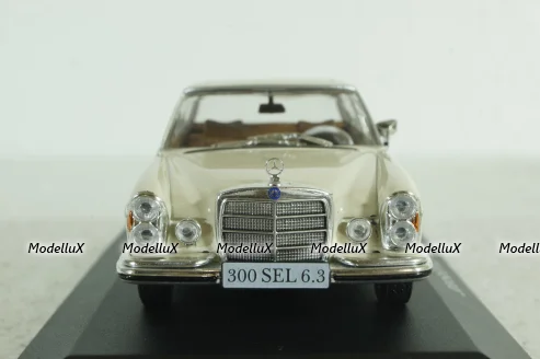 Mercedes 300SEL 6.3, (W109) 1966, white, S-Klasse, IXO 1:43