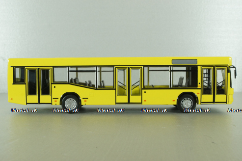 Маз-103 автобус, желтый, NA066, Наши Автобусы №66, 1:43