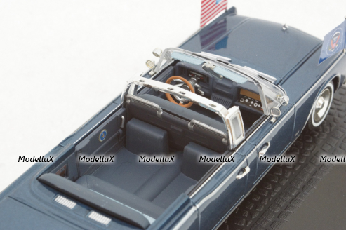 Lincoln Continental Limousine SS-100-X, 1961 John F. Kennedy , Atlas 1:43