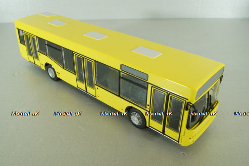 Маз-103 автобус, желтый, NA066, Наши Автобусы №66, 1:43