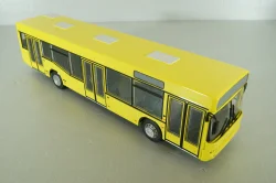 Маз-103 автобус, желтый, NA066, Наши Автобусы №66, 1:43