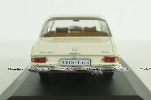 Mercedes 300SEL 6.3, (W109) 1966, white, S-Klasse, IXO 1:43
