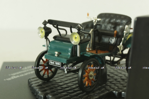 Opel Patent-Motorwagen, system Lutzmann 1899, green, Vitesse 1:43