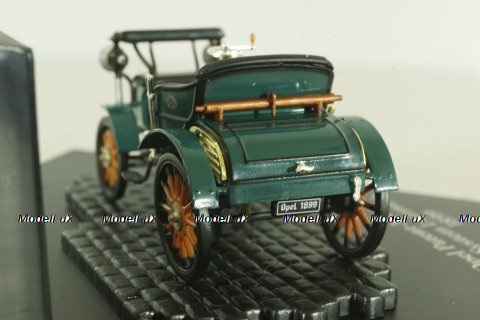 Opel Patent-Motorwagen, system Lutzmann 1899, green, Vitesse 1:43