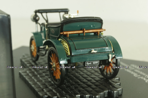 Opel Patent-Motorwagen, system Lutzmann 1899, green, Vitesse 1:43