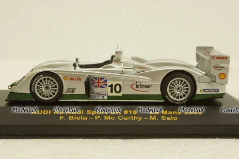 Audi R8 #10 LeMans 2003 silver, LMM051, IXO 1:43