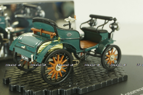 Opel Patent-Motorwagen, system Lutzmann 1899, green, Vitesse 1:43
