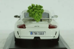 Porsche 911 GT3 (997), 2006, white, with Christmas Tree, 400065405, Minichamps 1:43