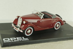 Opel Super 6 1937, red, OPC050, Opel Collection #50 1:43
