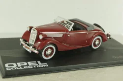 Opel Super 6 1937, red, OPC050, Opel Collection #50 1:43