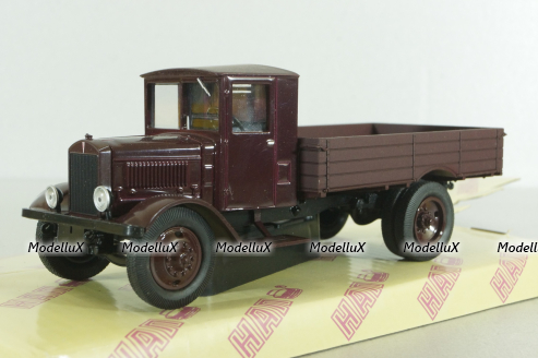 ЯГ-5 бортовой, бордовый, Н278, Наш Автопром 1:43