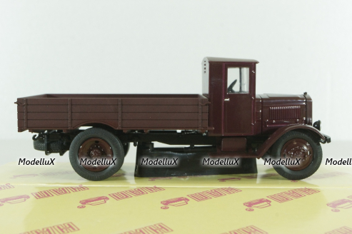 ЯГ-5 бортовой, бордовый, Н278, Наш Автопром 1:43