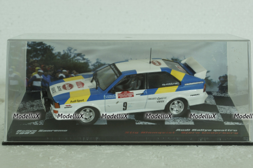 Audi Rallye Quattro (1982),  Vencedores de Rally #26, Altaya 1:43