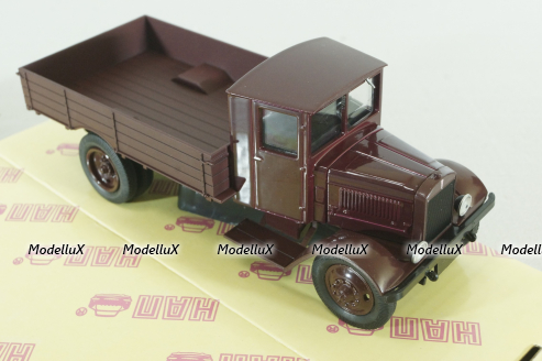 ЯГ-5 бортовой, бордовый, Н278, Наш Автопром 1:43