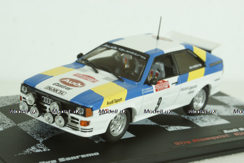 Audi Rallye Quattro (1982),  Vencedores de Rally #26, Altaya 1:43
