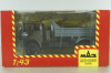 Маз-509Б самосвал, 1975г зел/сер, Н984, Наш Автопром 1:43
