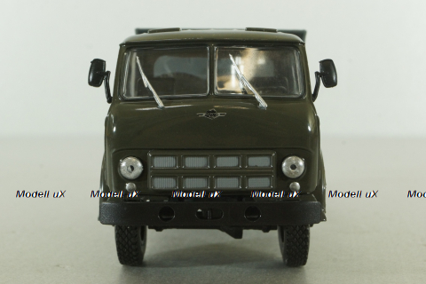 Маз-509Б самосвал, 1975г зел/сер, Н984, Наш Автопром 1:43