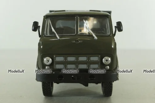 Маз-509Б самосвал, 1975г зел/сер, Н984, Наш Автопром 1:43