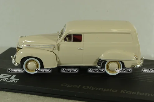 Opel Olympia Kastenwagen 1951, beige, OPC065, Opel Collection #65 1:43