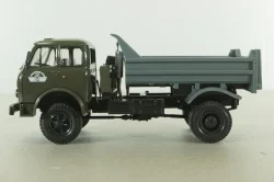 Маз-509Б самосвал, 1975г зел/сер, Н984, Наш Автопром 1:43
