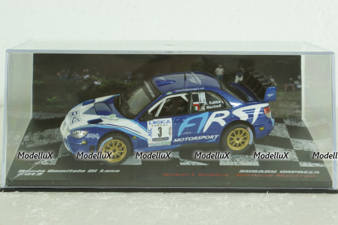 Subaru Impreza WRC #3 R. KUBICA (2012), Vencedores de Rally #25, Altaya 1:43