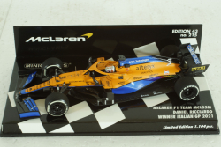 McLaren F1 Team MCL35M, Daniel Ricciardo, Winner Italian GP 2021, 537215803, Minichamps 1:43