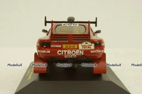 Citroen ZX #200 Rally Paris-Dakar 1995, P.Lartigue-M.Perrin, IXO 1:43