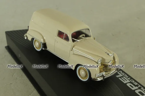 Opel Olympia Kastenwagen 1951, beige, OPC065, Opel Collection #65 1:43