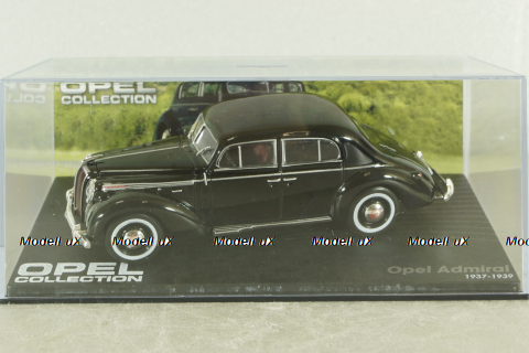 Opel Admiral 1937, black, OPC056, Opel Collection #56 1:43