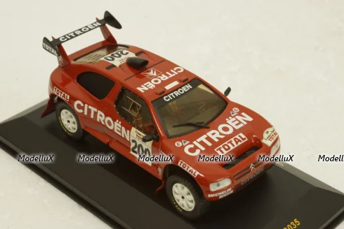 Citroen ZX #200 Rally Paris-Dakar 1995, P.Lartigue-M.Perrin, IXO 1:43