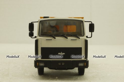 Маз-551603, самосвал, оранжевый, Н712, Наш Автопром 1:43
