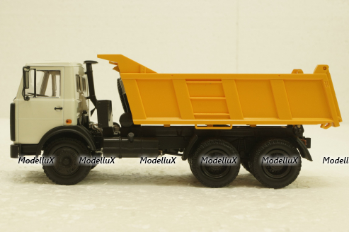 Маз-551603, самосвал, оранжевый, Н712, Наш Автопром 1:43