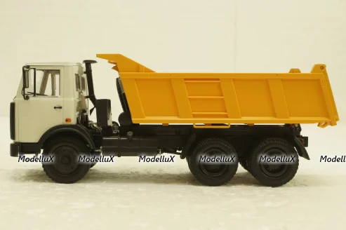 Маз-551603, самосвал, оранжевый, Н712, Наш Автопром 1:43
