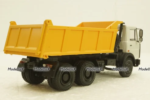 Маз-551603, самосвал, оранжевый, Н712, Наш Автопром 1:43
