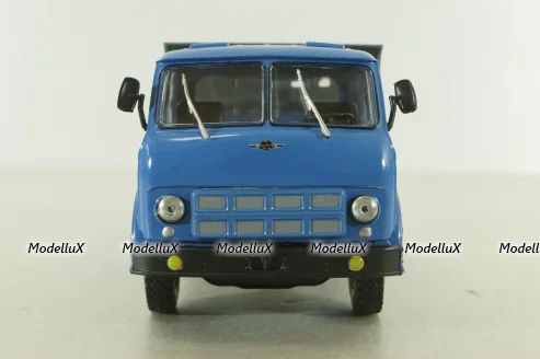Маз-503А, самосвал, 1975 синий/серый, Н958, Наш Автопром 1:43