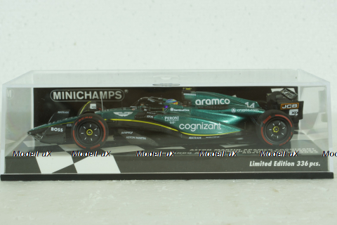 Aston Martin Aramco Cognizant, Formula One Team AMR23, Fernando Alonco, 3rd Australian GP 2023, 417230314, Minichamps 1:43