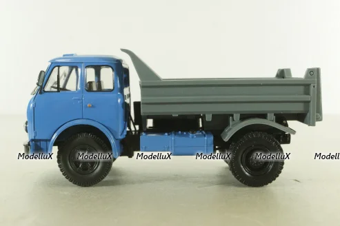 Маз-503А, самосвал, 1975 синий/серый, Н958, Наш Автопром 1:43