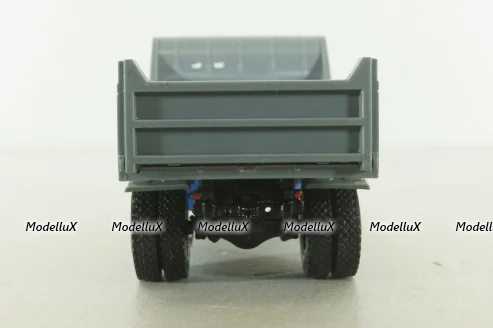 Маз-503А, самосвал, 1975 синий/серый, Н958, Наш Автопром 1:43