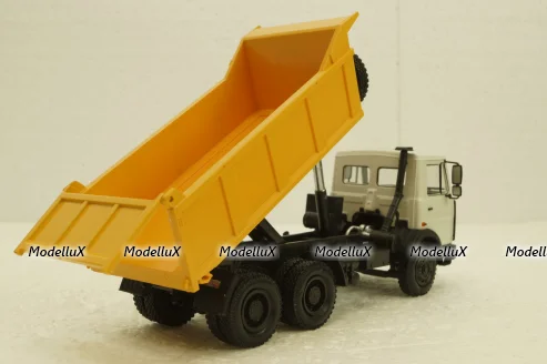 Маз-551603, самосвал, оранжевый, Н712, Наш Автопром 1:43