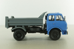 Маз-503А, самосвал, 1975 синий/серый, Н958, Наш Автопром 1:43