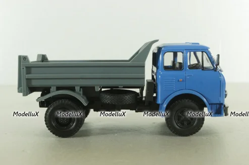 Маз-503А, самосвал, 1975 синий/серый, Н958, Наш Автопром 1:43