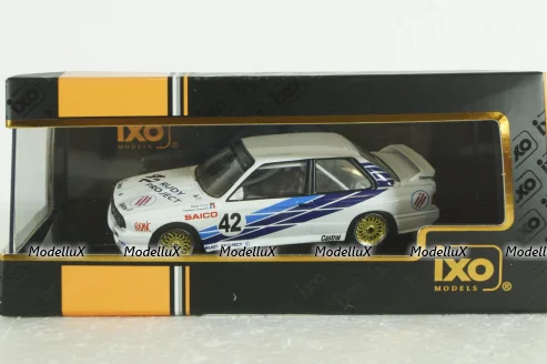 BMW M3 (E30), #42 Tourenwagen Weltmeisterschaft Dijon, 1987, RAC262, IXO 1:43