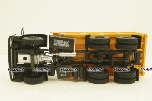Маз-551603, самосвал, оранжевый, Н712, Наш Автопром 1:43
