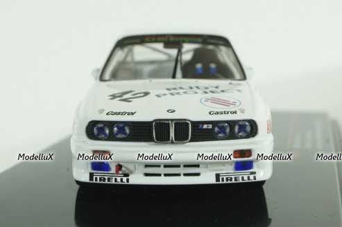 BMW M3 (E30), #42 Tourenwagen Weltmeisterschaft Dijon, 1987, RAC262, IXO 1:43